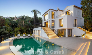Luxury class villa for sale front-line golf with panoramic views in Marbella - Benahavís 791629 