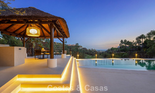 Luxury class villa for sale front-line golf with panoramic views in Marbella - Benahavís 791631 