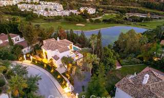 Luxury class villa for sale front-line golf with panoramic views in Marbella - Benahavís 791634 
