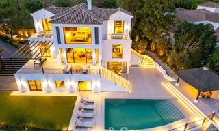 Luxury class villa for sale front-line golf with panoramic views in Marbella - Benahavís 791635 