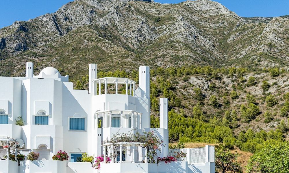 Exclusive duplex penthouse with private pool and panoramic sea views for sale on Marbella’s Golden Mile 791640