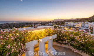 Exclusive duplex penthouse with private pool and panoramic sea views for sale on Marbella’s Golden Mile 791646 