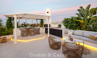 Exclusive duplex penthouse with private pool and panoramic sea views for sale on Marbella’s Golden Mile 791654 