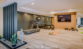 Brand-new, modern luxury villa with sea views for sale in a golf resort in Mijas, Costa del Sol 791675 