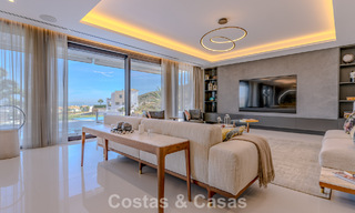 Brand-new, modern luxury villa with sea views for sale in a golf resort in Mijas, Costa del Sol 791681 