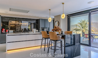 Brand-new, modern luxury villa with sea views for sale in a golf resort in Mijas, Costa del Sol 791684 