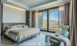 Brand-new, modern luxury villa with sea views for sale in a golf resort in Mijas, Costa del Sol 791693 