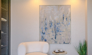 Brand-new, modern luxury villa with sea views for sale in a golf resort in Mijas, Costa del Sol 791697 