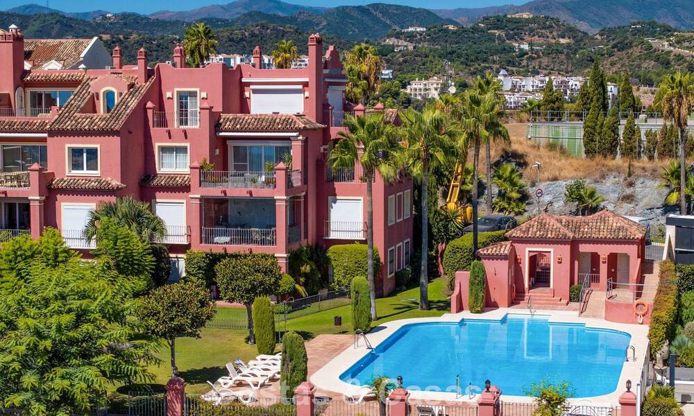 Move-in ready, spacious apartment with panoramic sea views for sale in Benahavís - Marbella 791754