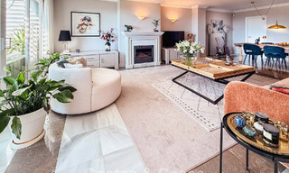 Move-in-ready, spacious top-floor apartment with stunning sea views for sale in Marbella - Benahavís 791787 