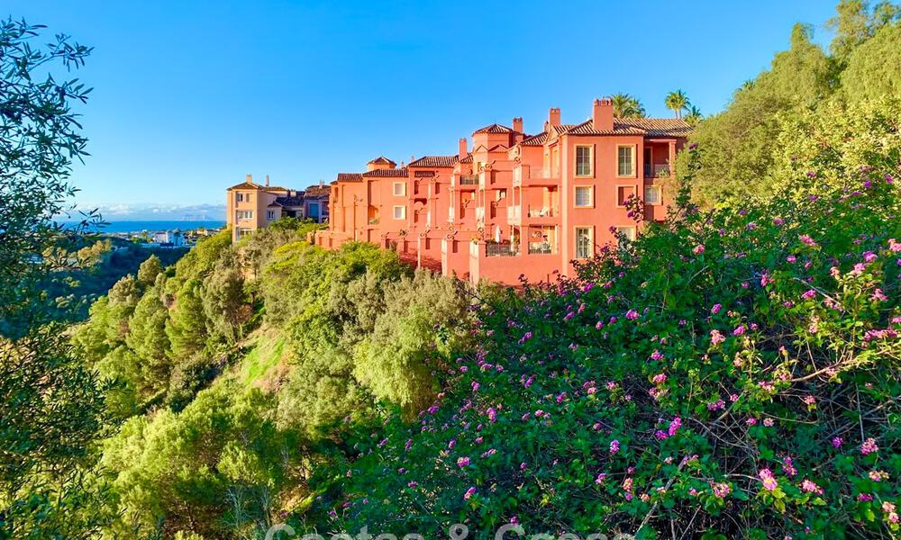 Move-in-ready, spacious top-floor apartment with stunning sea views for sale in Marbella - Benahavís 791797