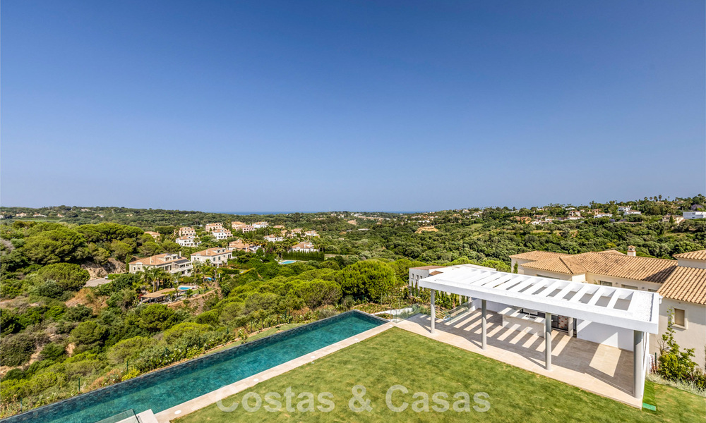 Brand-new luxury villa with advanced contemporary design for sale in Sotogrande Alto, Costa del Sol 791871
