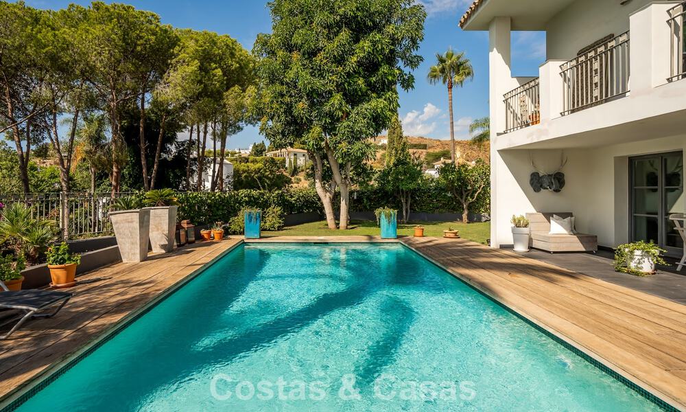 Move-in ready Mediterranean luxury villa with panoramic views for sale in Marbella - Benahavís 791898