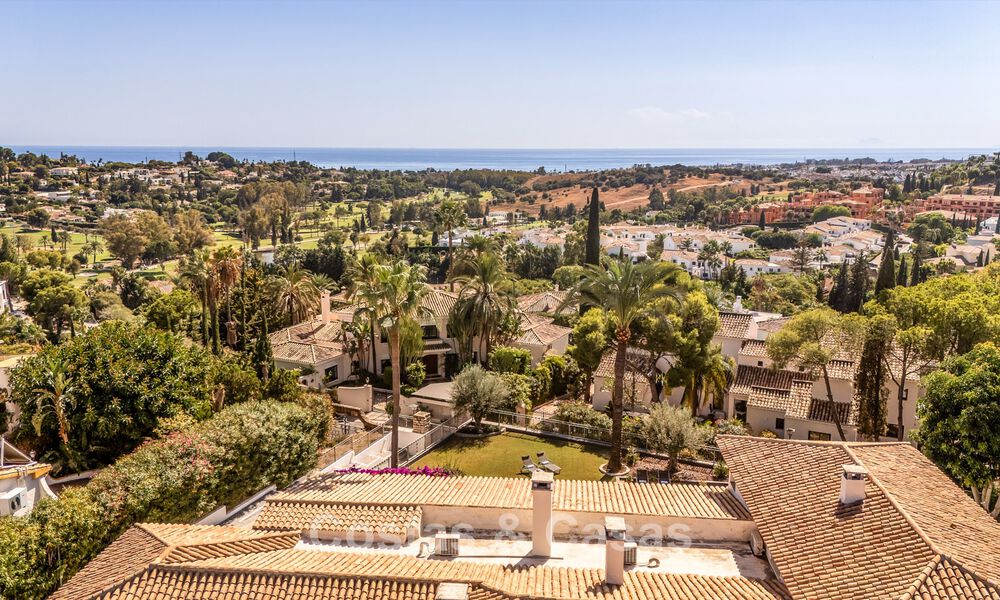 Move-in ready Mediterranean luxury villa with panoramic views for sale in Marbella - Benahavís 791901
