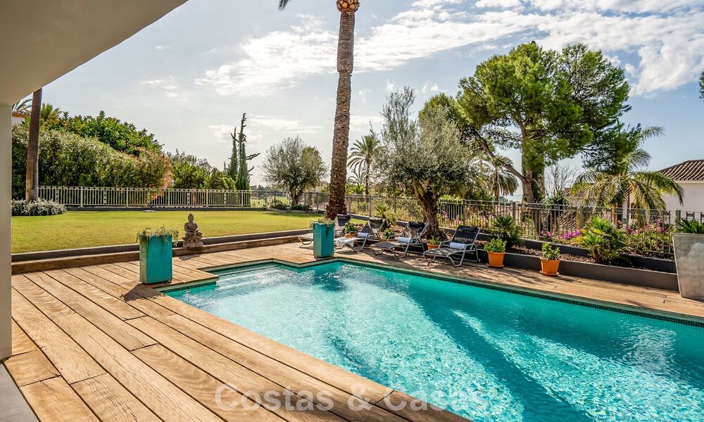 Move-in ready Mediterranean luxury villa with panoramic views for sale in Marbella - Benahavís 791933