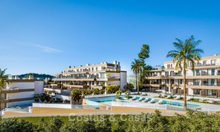 New, modern apartments with panoramic sea views in Mijas Costa, Costa del Sol 791702 