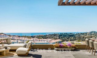 New, modern apartments with panoramic sea views in Mijas Costa, Costa del Sol 791705 