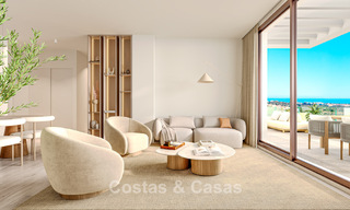 Stylish new-build apartments with panoramic sea views for sale in Mijas Costa, Costa del Sol 791716 
