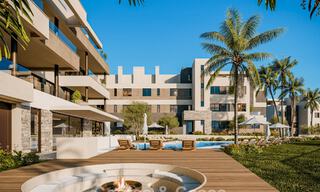 Stylish new-build apartments with panoramic sea views for sale in Mijas Costa, Costa del Sol 791721 
