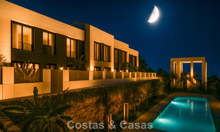 Modern semi-detached villas for sale with 360° views, Mijas Costa, Costa del Sol 791798 