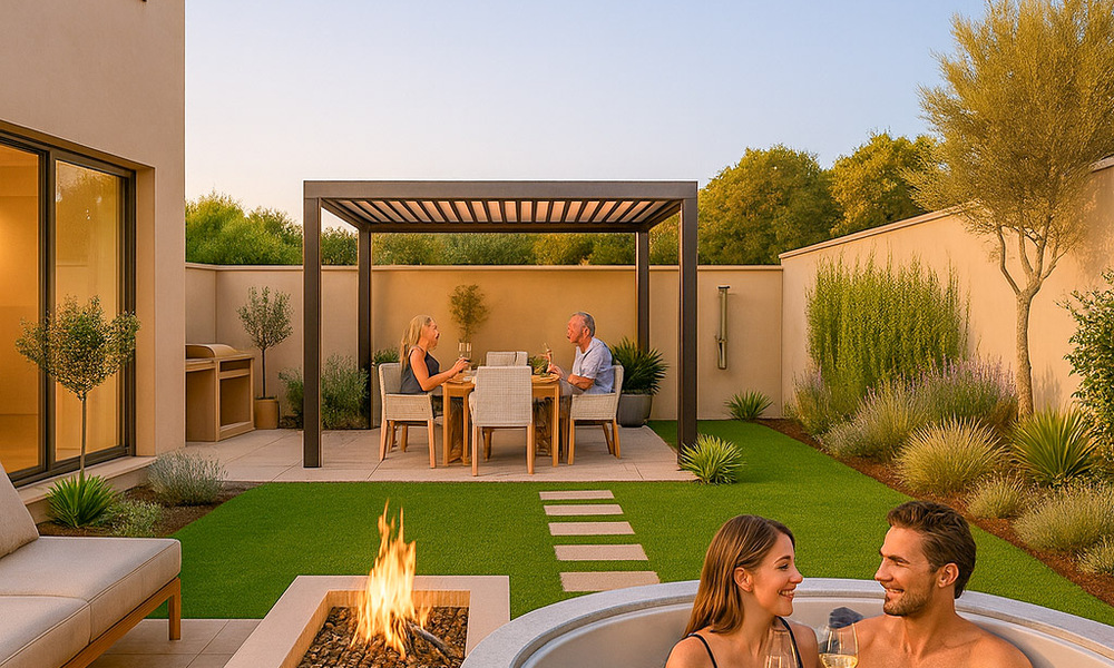 Modern semi-detached villas for sale with 360° views, Mijas Costa, Costa del Sol 791799