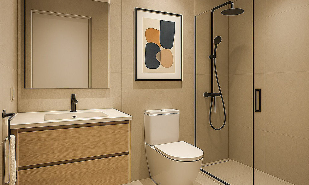 Modern semi-detached villas for sale with 360° views, Mijas Costa, Costa del Sol 791803