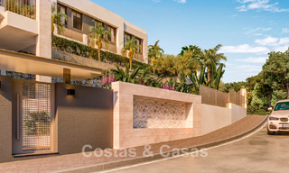 Modern semi-detached villas for sale with 360° views, Mijas Costa, Costa del Sol 791811 