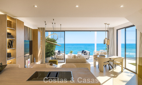 Modern semi-detached villas for sale with 360° views, Mijas Costa, Costa del Sol 791812