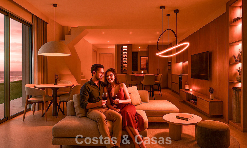 Modern semi-detached villas for sale with 360° views, Mijas Costa, Costa del Sol 791815