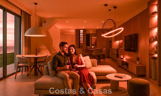 Modern semi-detached villas for sale with 360° views, Mijas Costa, Costa del Sol 791815 