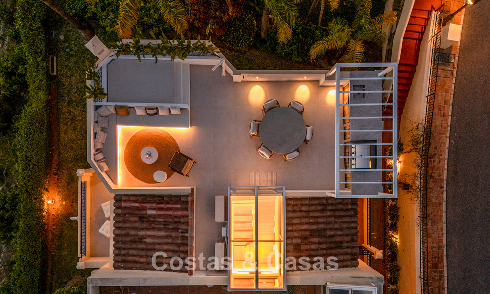 Elegant duplex penthouse with panoramic views for sale in La Quinta, Marbella - Benahavís 791939