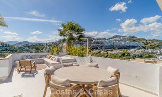 Elegant duplex penthouse with panoramic views for sale in La Quinta, Marbella - Benahavís 791946 