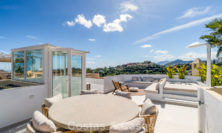Elegant duplex penthouse with panoramic views for sale in La Quinta, Marbella - Benahavís 791947 