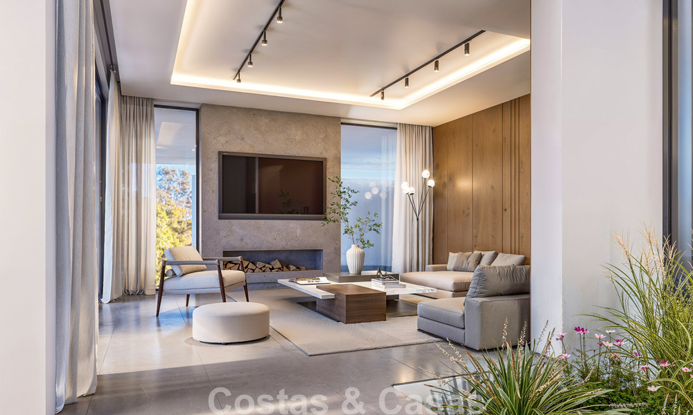 New off-plan avant-garde design villa for sale in a private golf setting in Sotogrande, Costa del Sol 792084