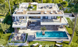 New high-end design villa for sale in a permanently guarded community in Sotogrande, Costa del Sol 792090 