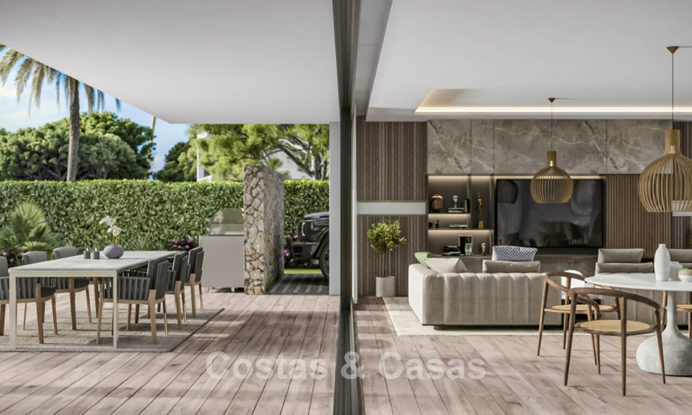 New high-end design villa for sale in a permanently guarded community in Sotogrande, Costa del Sol 792093