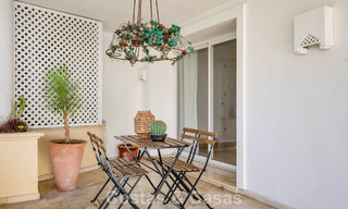 Very spacious garden apartment for sale in a beachfront complex on the New Golden Mile between Marbella and Estepona 792096 