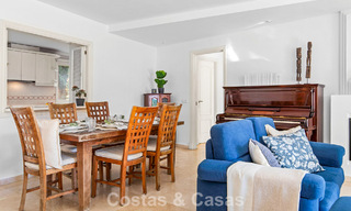 Very spacious garden apartment for sale in a beachfront complex on the New Golden Mile between Marbella and Estepona 792104 