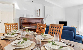 Very spacious garden apartment for sale in a beachfront complex on the New Golden Mile between Marbella and Estepona 792105 