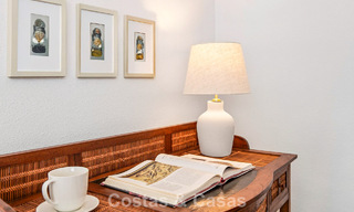 Very spacious garden apartment for sale in a beachfront complex on the New Golden Mile between Marbella and Estepona 792111 