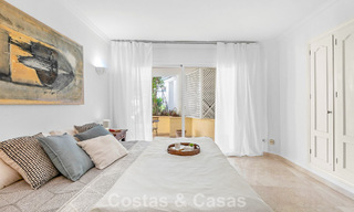 Very spacious garden apartment for sale in a beachfront complex on the New Golden Mile between Marbella and Estepona 792117 