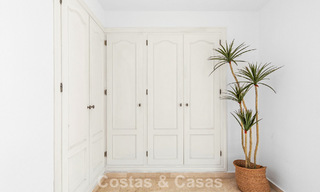 Very spacious garden apartment for sale in a beachfront complex on the New Golden Mile between Marbella and Estepona 792122 