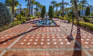 Very spacious garden apartment for sale in a beachfront complex on the New Golden Mile between Marbella and Estepona 792132 