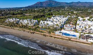 Very spacious garden apartment for sale in a beachfront complex on the New Golden Mile between Marbella and Estepona 792136 
