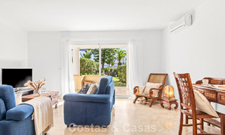 Very spacious garden apartment for sale in a beachfront complex on the New Golden Mile between Marbella and Estepona 792138 