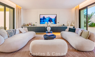 Contemporary renovated duplex penthouse with private pool and panoramic sea views in Nueva Andalucía, Marbella 792158 