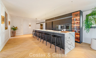 Contemporary renovated duplex penthouse with private pool and panoramic sea views in Nueva Andalucía, Marbella 792162 