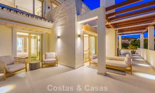 Contemporary renovated duplex penthouse with private pool and panoramic sea views in Nueva Andalucía, Marbella 792187 