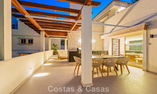 Contemporary renovated duplex penthouse with private pool and panoramic sea views in Nueva Andalucía, Marbella 792189 
