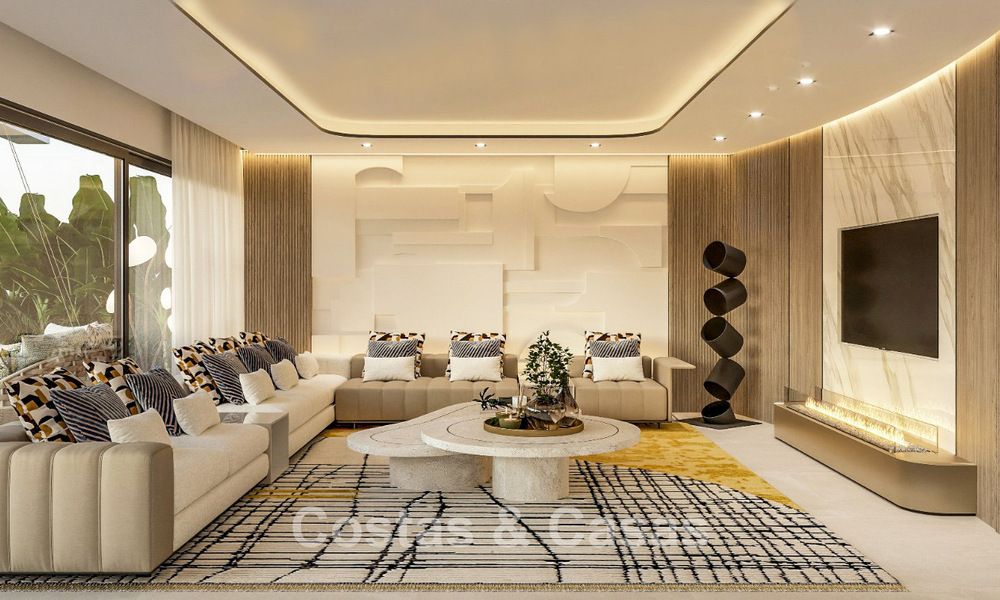 High-end luxury apartment for sale in a frontline beach complex east of Marbella Centre 792197